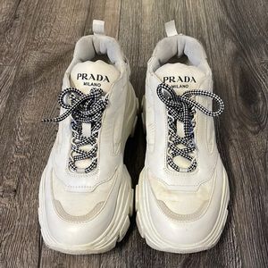 Prada Pegasus Chunky Sneakers